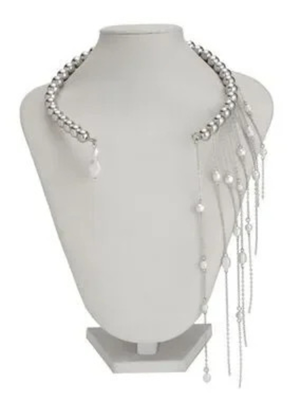 Luna Heirloom Argent Pearl Chain Necklace